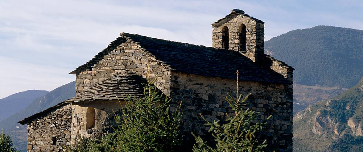 imagen de un edificio en Andorra de estilo Romanico
